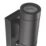 Saxby Odyssey Outdoor Twin Wall Light With PIR Sensor Satin Black