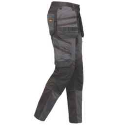 Site Bolden Stretch Holster Pocket Trousers Grey / Black 30" W 32" L