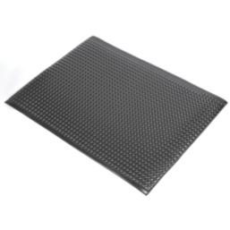COBA Orthomat Premium Bubble Anti-Fatigue Floor Mat Black 900mm x 600mm x 16mm