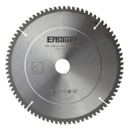 Erbauer  Aluminium TCT Saw Blade 254mm x 30mm 80T