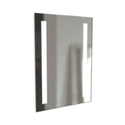 Alaska Rectangular Bathroom Mirror With 2620lm LED Light 500mm x 700mm