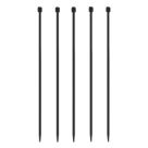 Apollo Appleton Easy Fit  Ball Top Metal Garden Fence Post 0.035m x 1.16m 5 Pack