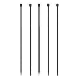 Apollo Appleton Easy Fit  Ball Top Metal Garden Fence Post 0.035m x 1.16m 5 Pack