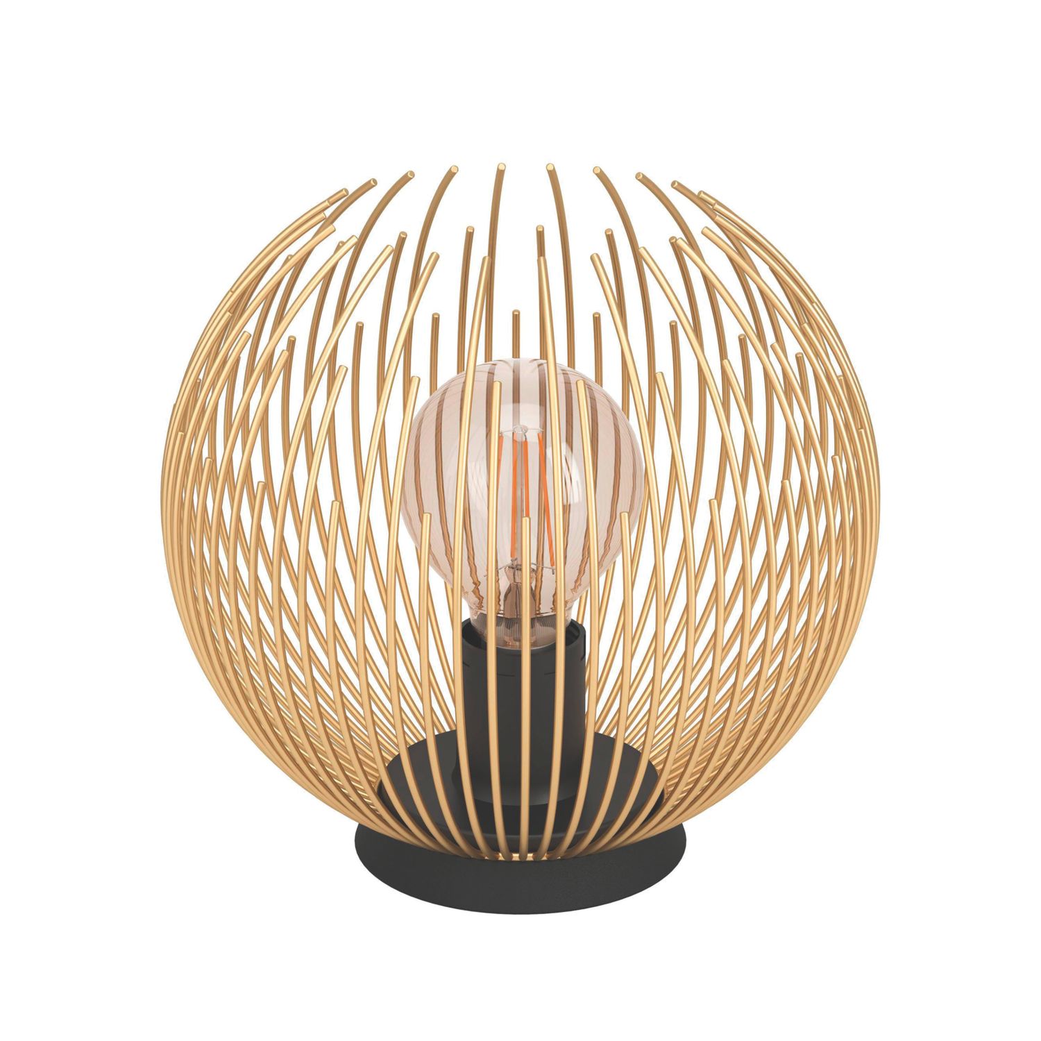 Eglo Venezuela Table Lamp Black/Gold (426CX)
