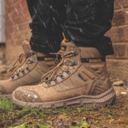 DEWALT Milburn Size 9  Stone Waterproof Steel Toe Cap Safety Boots
