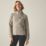 Regatta Newhill Full Zip Womens Hooded Fleece Parchment Size 16