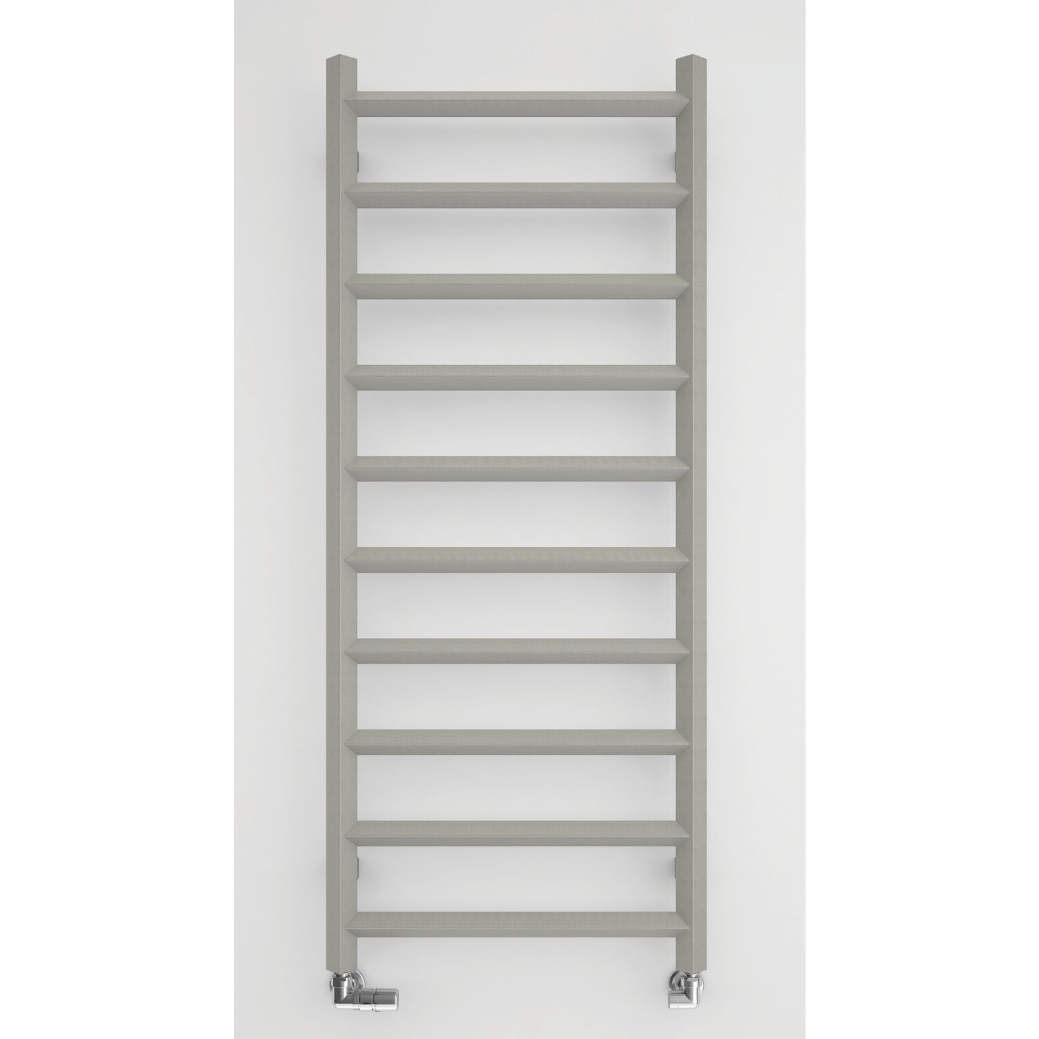 Terma 1200mm x 500mm 1365BTU Taupe Flat Designer Towel Radiator (426HR)