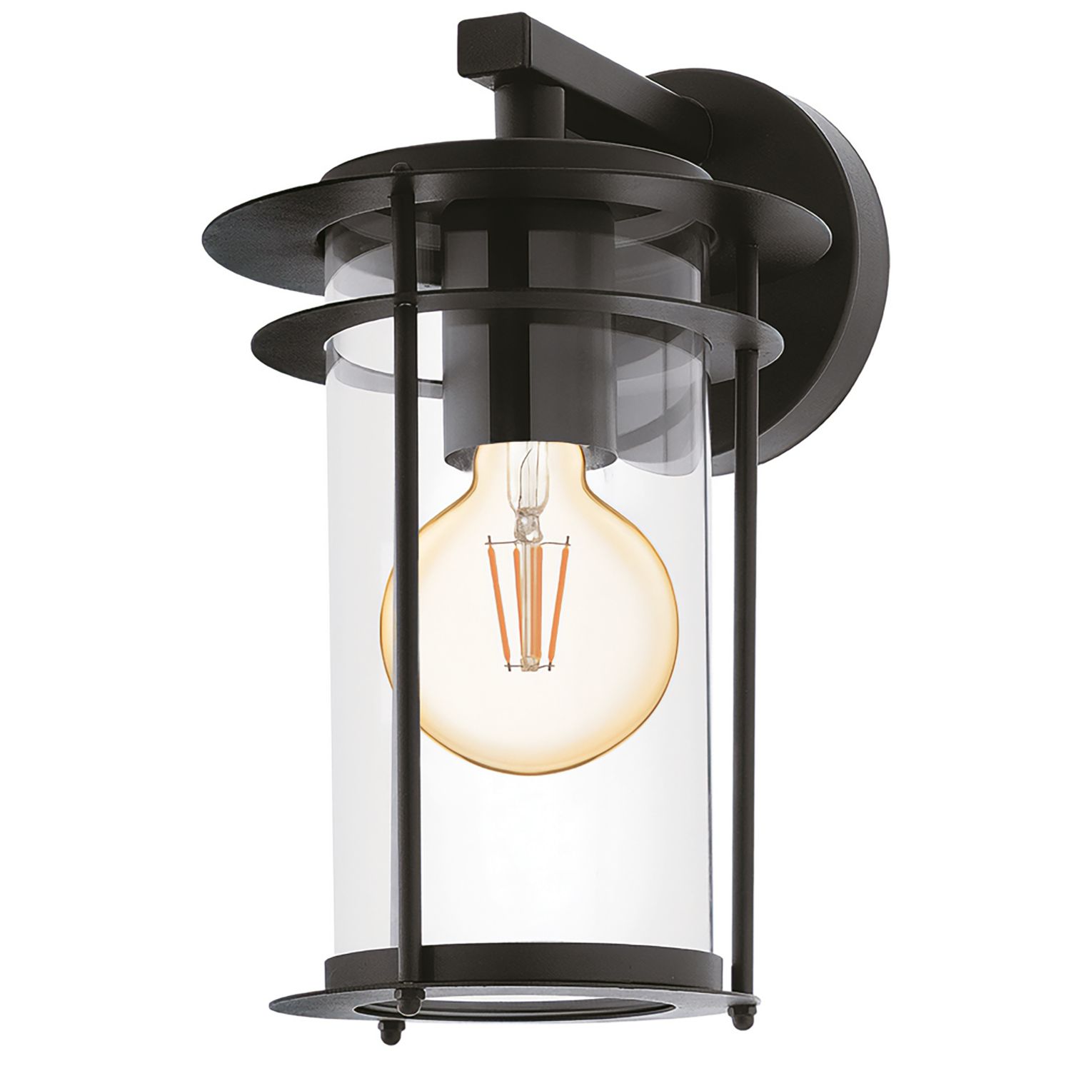 Eglo Valdeo Outdoor Wall Light Black (426PL)