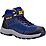 CAT Elmore Mid    Safety Trainer Boots Navy Size 7