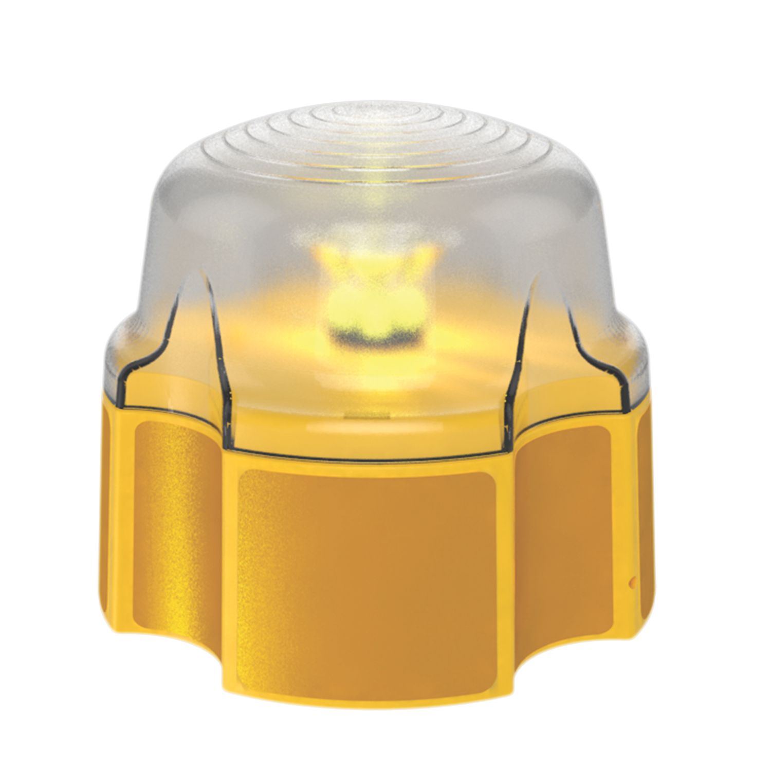 Skipper LIGHT01 Outdoor Photocell LED Retractable Barrier Safety Light Orange/Yellow/Clear 6200lm (426PT)