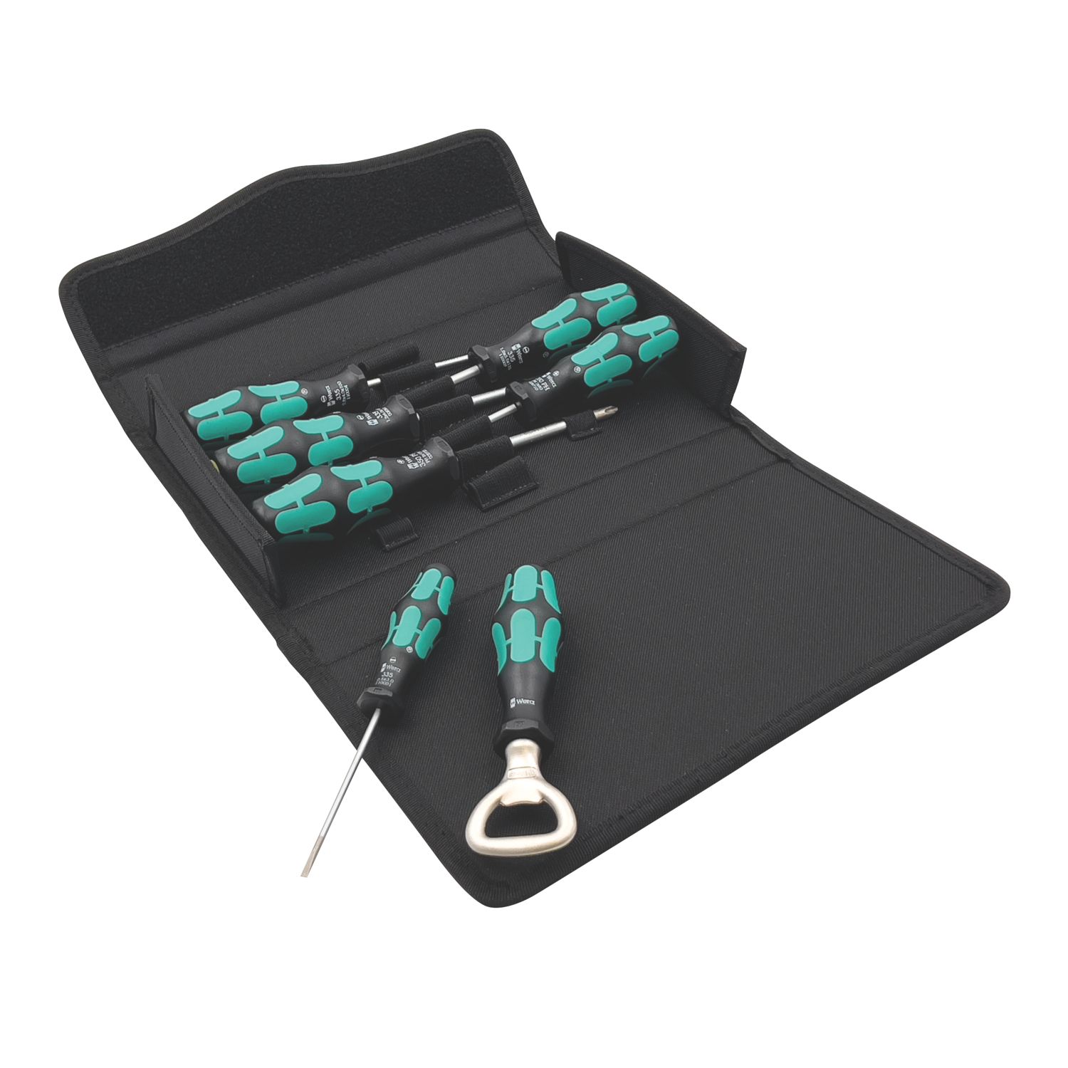 Wera Kraftform 300/7 2 Mixed Screwdriver Set 7 Pieces (426TX)