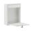 Burg-Wachter Compact Post Box White Powder-Coated