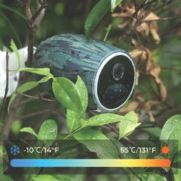 Reolink 2K Go Pro+64GB Solar-Powered White Wireless 1440p Indoor & Outdoor Bullet 4G Smart Security Camera