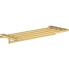Hansgrohe AddStoris Towel Rack & Holder Polished Gold Optic 648mm x 248mm x 72mm
