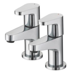 Bristan Quest Bathroom Basin Taps Chrome