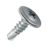 Easydrive  Phillips Wafer Self Drilling Uncollated Drywall Screws 4.2mm x 25mm 1000 Pack
