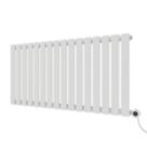 Azur Ilios 1000W Electric Radiator 600mm x 1208mm White 3412BTU