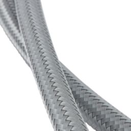 Flomasta Push-Fit Straight Flexible Hose 15mm x M10  x 300mm