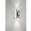 4lite WiZ Marinus Outdoor LED Bi-Directional Wall Light Silver 5W 350lm