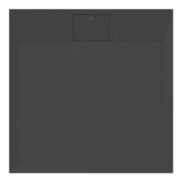 Ideal Standard i.life Ultraflat S E2962FV Square Shower Tray Jet Black 800mm x 800mm x 30mm
