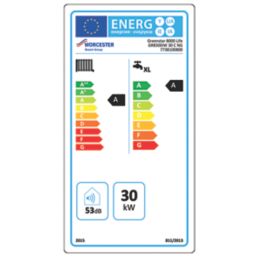 Worcester Bosch Greenstar 8000 Life 30C Gas Combi Boiler White