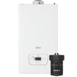 Baxi 824 System 2 Gas/LPG System Boiler White