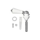 Fluidmaster 22098 Dual-Flush Metal Lever White/Chrome
