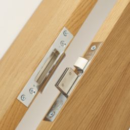 ERA Fire Rated  5 Lever Chrome BS Mortice Sashlock 64mm Case - 44mm Backset