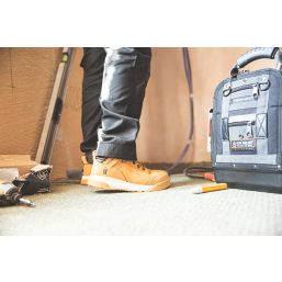 Scruffs Switchback Size 4 Womens Tan Water-Resistant  Safety Boots