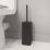 Elland Toilet Brush & Holder Black