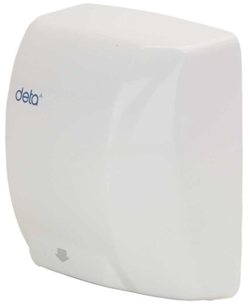 Deta  Automatic Heavy Duty Hand Dryer White 1.8kW