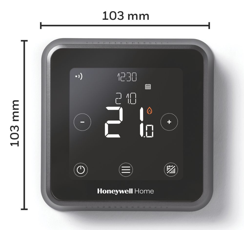 Honeywell Home T6 Wired Heating u0026 Hot Water Smart Thermostat - Screwfix