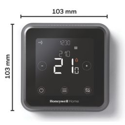 Honeywell Home T6 Wired Heating & Hot Water Smart Thermostat - Screwfix