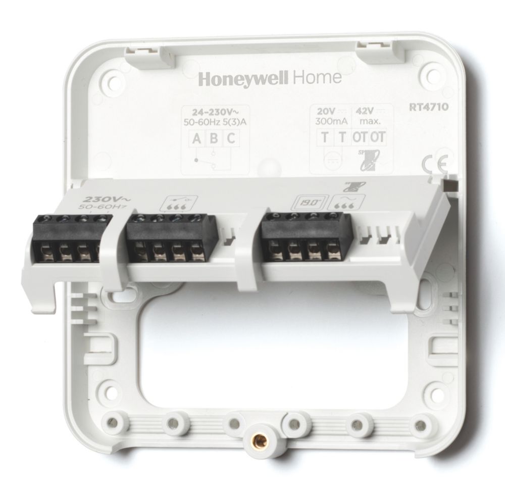 Honeywell Home T6 Wired Heating u0026 Hot Water Smart Thermostat - Screwfix