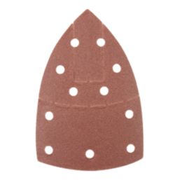 Titan   80 Grit 11-Hole Punched Multi-Material Sanding Sheets 150mm x 100mm 5 Pack