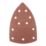 Titan   80 Grit 11-Hole Punched Multi-Material Sanding Sheets 150mm x 100mm 5 Pack