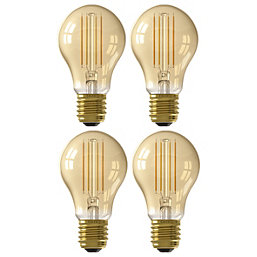 Calex  ES A60 LED Smart Light Bulb 4.9W 470lm 4 Pack