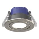 LAP Chaac Tilt  Fire Rated LED Downlight Brushed Nickel 5.5W 600lm