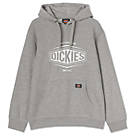 Dickies Rockfield Sweatshirt Hoodie Grey Melange Large 39-41" Chest