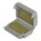 Wago 207-1332 5-Entry IPX8 Gelbox for Splicing Connectors  Grey 4 Pack