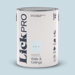 LickPro  5Ltr Blue 15 Vinyl Matt Emulsion  Paint