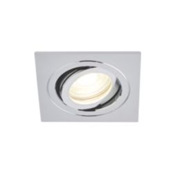 Spa Cali Adjustable Square Downlights Chrome 4 Pack