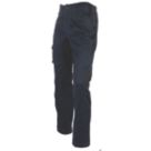 CAT Operator Flex Work Trousers Navy 34" W 32" L
