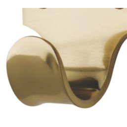 Smith & Locke Sash Window Handles Polished Brass 50mm x 50mm 10 Pack