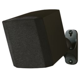 AVF Universal Tilt & Turn Speaker Brackets Small Black 1 Pair