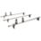 Van Guard VG211-3 Renault Trafic 2001 - 2014 ULTI Van Roof Bars 1400mm