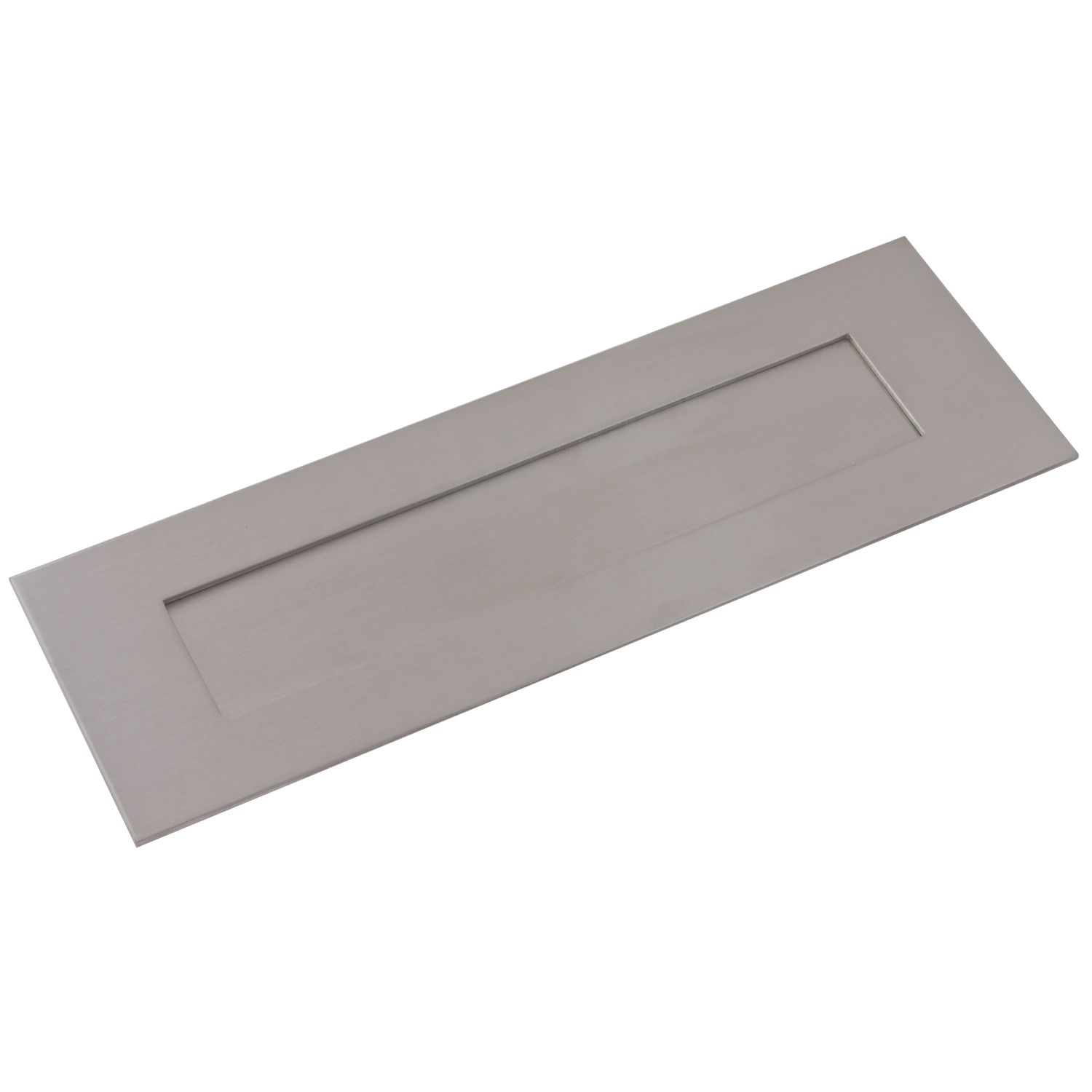 Eclipse External Letter Plate Satin Stainless Steel 330mm x 110mm (4287T)