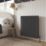 Flomasta 600mm x 605mm 3386BTU Anthracite Horizontal 4 Column Radiator