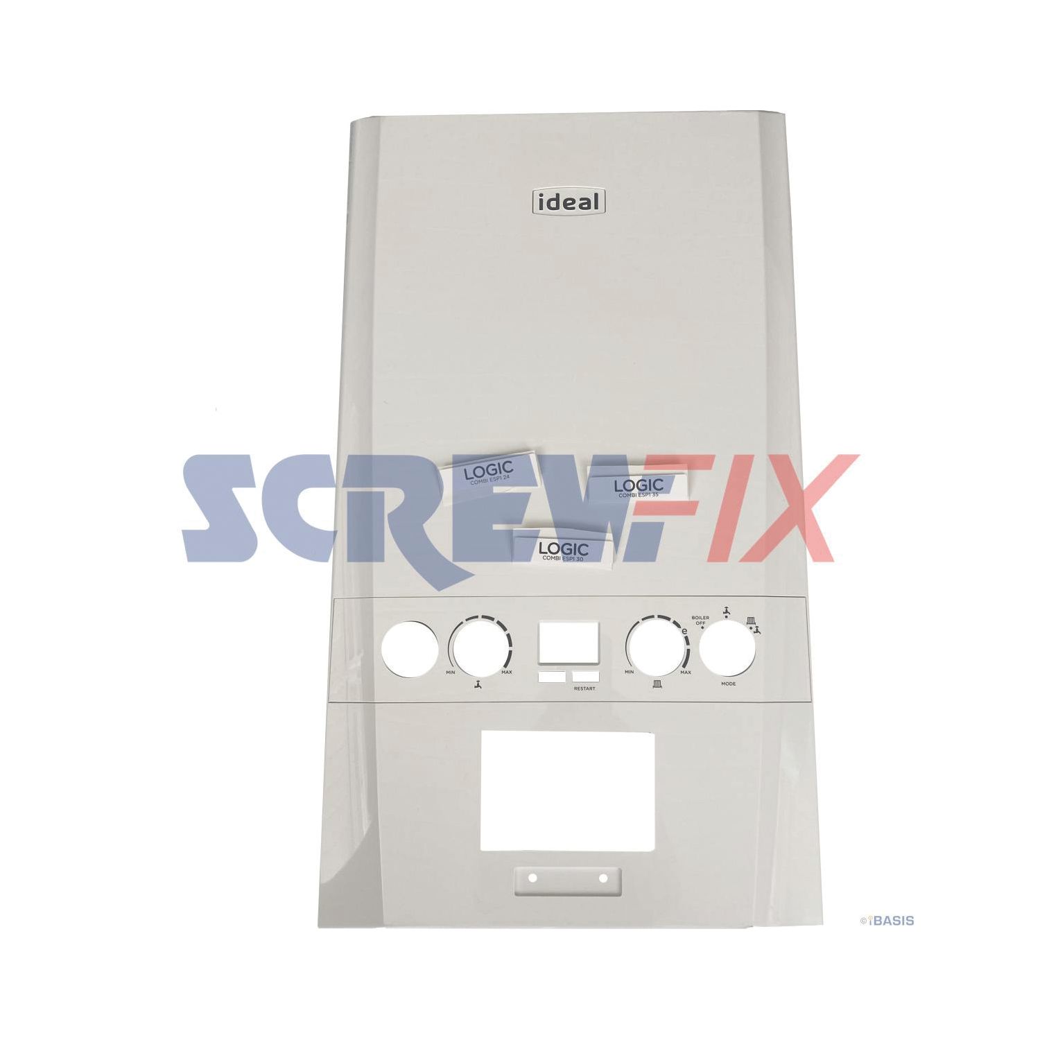 Ideal Heating 179311 FRONT PANEL ASSEMBLY LOGIC COMBI ESP1 (428GW)