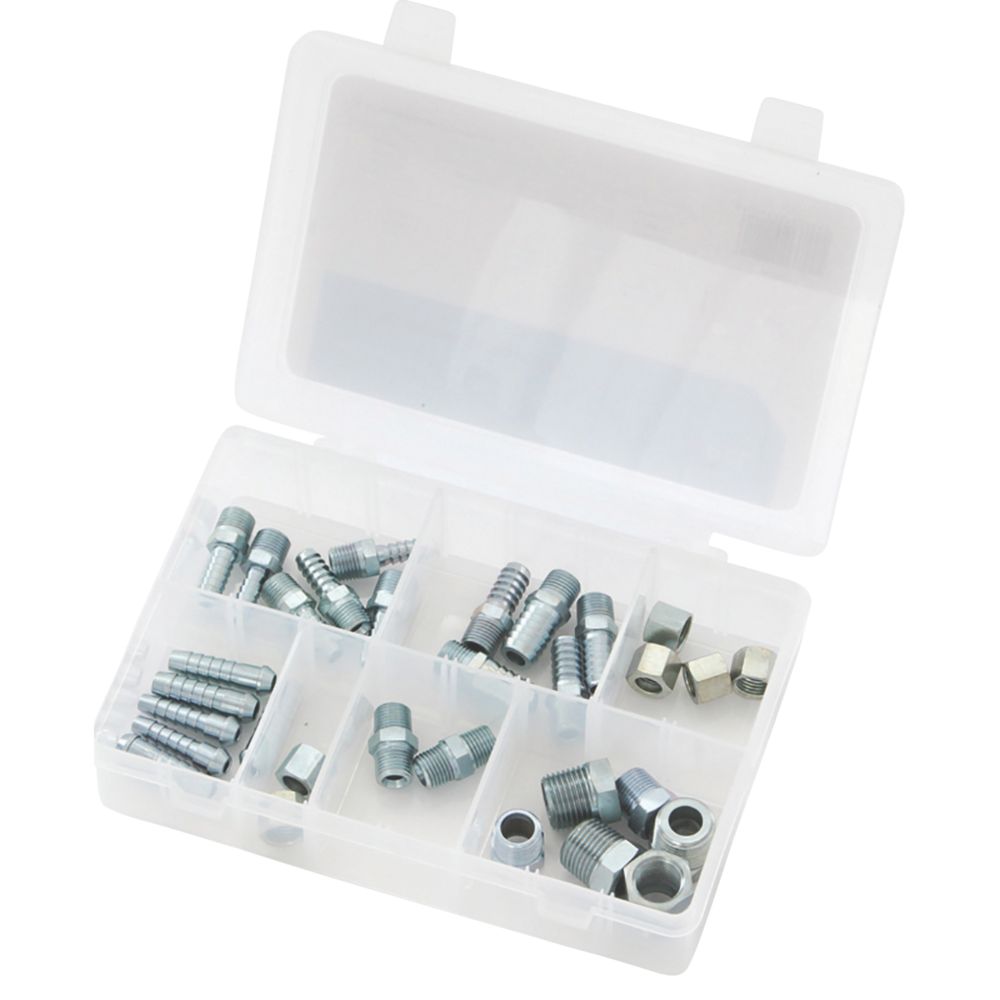 PCL HCKIT01 Hose Connector Kit 28 Pieces Screwfix